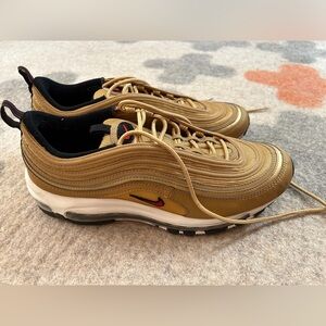 Nike Air Max 97 OG QS Metallic Gold Bullet Sneakers